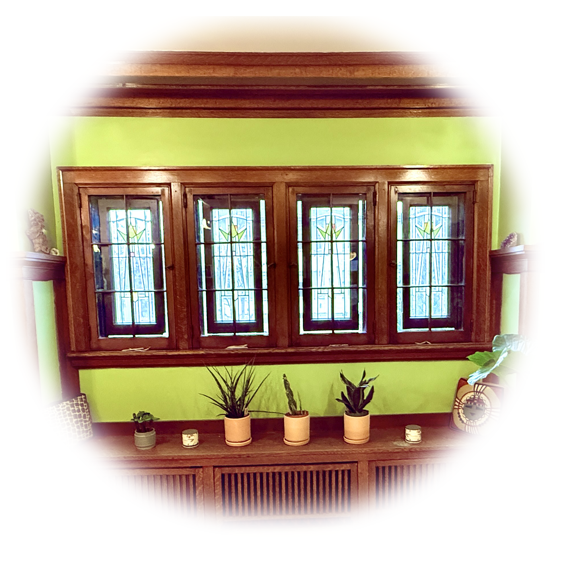 Soft light healing room